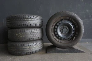 Volkswagen Golf 5 V MK5 195/65R15 91T Continental Stahl Sommerräder - Bild 1 von 9