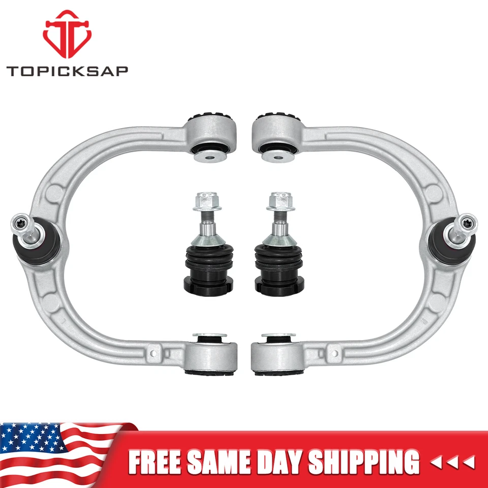 4Pc Front Upper Control Arms & Ball Joint For Mercedes-Benz GL450 ML350 R350 - Image 1 of 4