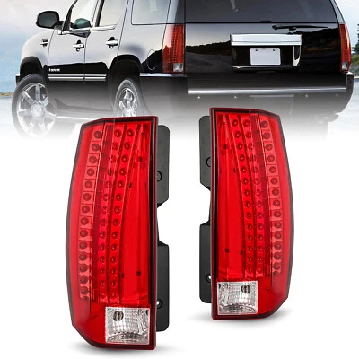 For 2007-2014 Cadillac Escalade ESV LED Tail Light Brake Lamp Pair LH+RH - Image 1 of 4
