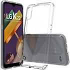 AquaFlex Transparent Anti-Shock Clear Phone Case Slim Cover for LG K22 / K32