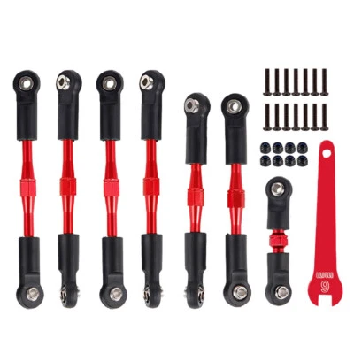 Adjustable Aluminum Camber Links for 1/10 Slash Rustler Stampede VXL 4x4 4WD - Image 1 of 4