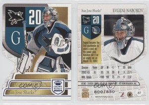 2003-04 Pacific Crown Royale Blue /850 Evgeni Nabokov #87