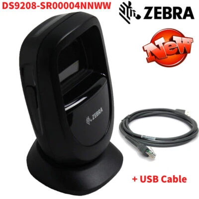 Zebra Motorola Symbol DS9208-SR 1D/2D Handheld Barcode Scanner W/ USB Cable New - Image 1 of 4