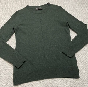 Banana Republic Sweater Mens Small Green Filpucci Italian Merino Wool Cashmere - Picture 1 of 9