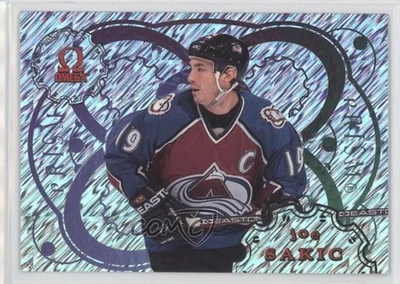 1998-99 Pacific Omega Prisms Joe Sakic #6 HOF - Image 1 of 2