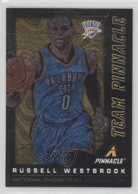 2013-14 Panini Pinnacle Team Pinnacle Russell Westbrook Tony Parker #2 HOF - Image 1 of 2