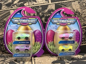 2 Micro Machines Easter 2 Packs - Bezel & Luisitano Adventure Truck, Paso Fino 