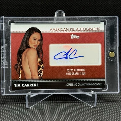 Tia Carrere 2011 Topps American Pie Autograph Auto Certified Grammy - Image 1 of 2