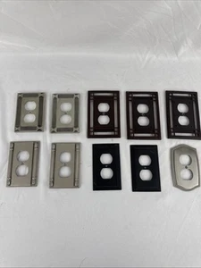 Vintage and Modern Outlet Covers Lot of 10 - Picture 1 of 5