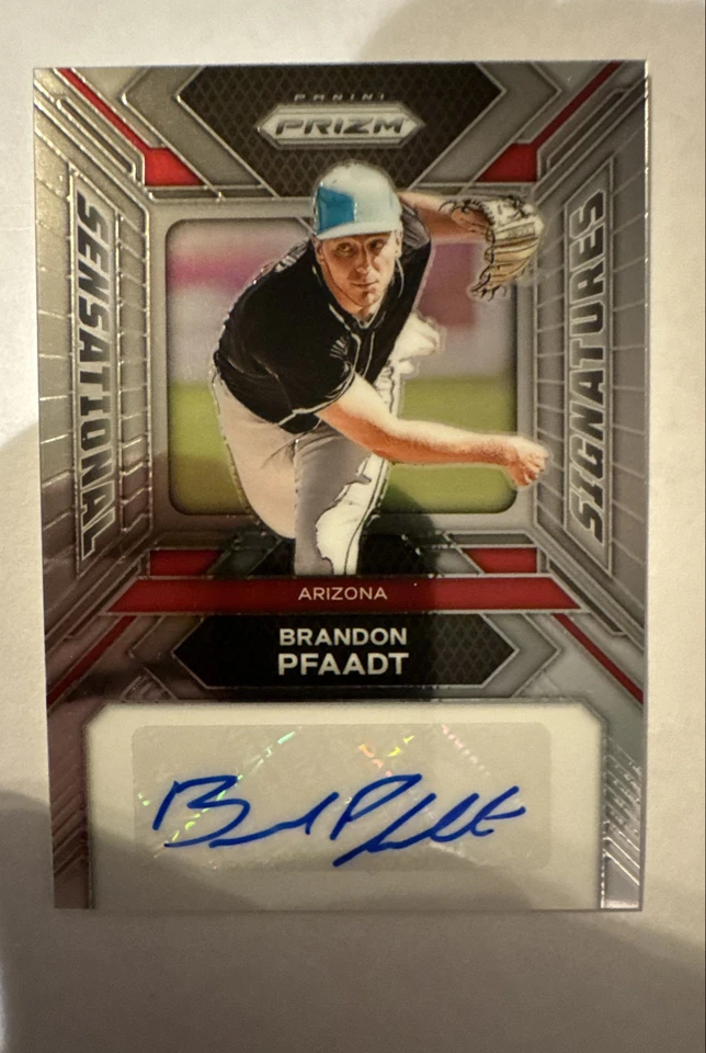 2024 Panini Prizm - Sensational Signatures Brandon Pfaadt #SS-BP (AU) - Image 1 of 1