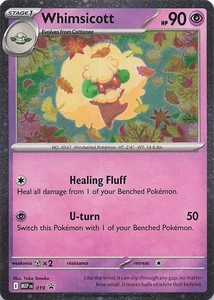 Whimsicott (Cosmos Holo) Common Holo Miscellaneous Cards & Products 19 - Picture 1 of 2