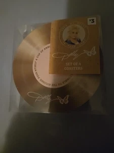 Dolly Parton, Untersetzer 4er Set. Neu in Pkg, Dollar General - Bild 1 von 5