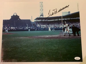 Ted Williams Auto 11 X 14 Signed Color Photo - JSA Full Letter COA - Picture 1 of 7