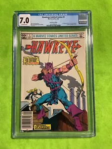 HAWKEYE 1-4 (1983) Serie Limitada Completa de Marvel CGC 7.0 - Imagen 1 de 2