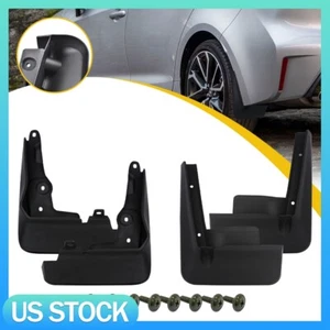 Protectores contra salpicaduras negros universales delanteros y traseros 4 piezas barro para aletas camioneta Toyota 21 - Imagen 1 de 9