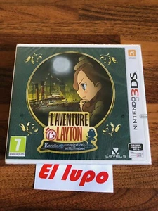 L'AVENTURE LAYTON NINTENDO 3DS NEUF SOUS BLISTER VERSION FRANCAISE - Picture 1 of 2
