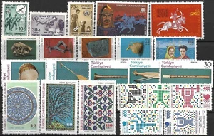 TÜRKEI - POSTFRISCH "Komplette Sätze" Briefmarkensammlung (10)!!! - Bild 1 von 1