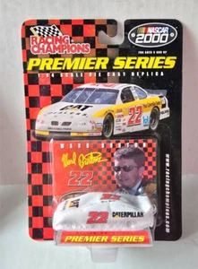 Nascar 1:64 Premier Series mit Stoff Car Cover #22 Ward Burton Caterpillar - Bild 1 von 3