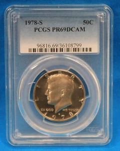1978-S PCGS KENNEDY HALF DOLLAR - Graded PR69DCAM PCGS # 96816.69/36108799 - Picture 1 of 4