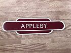 Railway / Train Totem Station Sign - Appleby