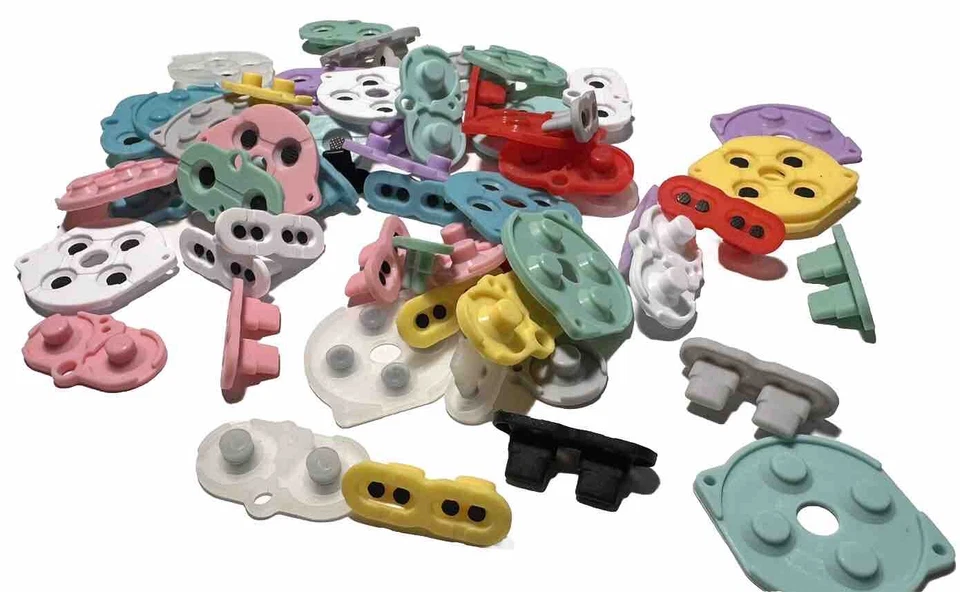 Game Boy Color GBC Silicone Rubber Conductive Button Pads Set Nintendo - Image 1 of 1