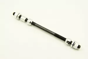 Bicycle Bike 3/8 X 205mm Rear Axle MTB Mountain Bike 26tpi Black - Picture 1 of 4