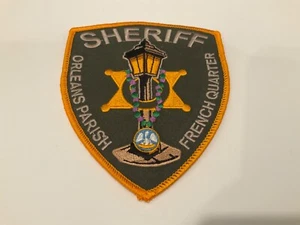 Orleans Parish Sheriff French Quarter Mardi Gras State Louisiana LA Police - Picture 1 of 1