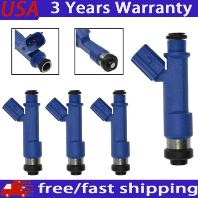 Inyector de combustible 4 piezas FJ847 para Toyota Corolla y Pontiac Vibe 2005 2006 2007 2008 Foto 1 de 4
