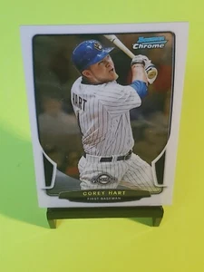 2013 Bowman Chrome Corey Hart #179 Milwaukee Brewers Baseball - Picture 1 of 2