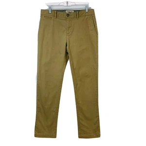 Penguin Khaki Pants 30/32 Measures 30/31 Tan Straight Cotton Spandex Blend Chino - Picture 1 of 11