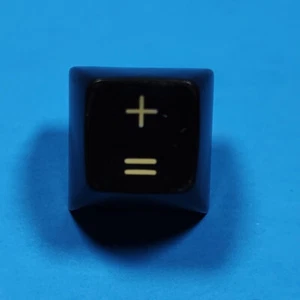 Genuine DEC VT100 terminal keyboard keycap - Plus + equal sign = key - HTF - Picture 1 of 1