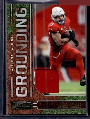 2022 Panini Playbook #G-19 James Conner Grounding Material - Image 1 of 2