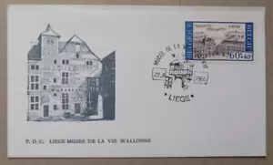 Env. Fdc Belgique Cob n° 1385 couvent des Frères Mineurs de Liège - Bild 1 von 1