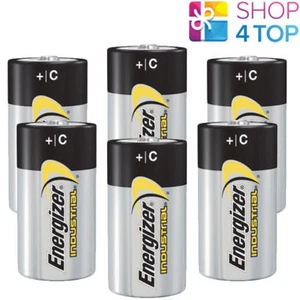 6 ENERGIZER C ALKALINE LR14 BATTERIES 1.5V INDUSTRIAL BABY R14 MN1400 AM2 E93 - Picture 1 of 1