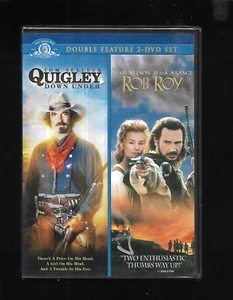 * OOP * Double Feature QUIGLEY DOWN UNDER / ROB ROY - Tom Selleck / Liam Neeson - Picture 1 of 3