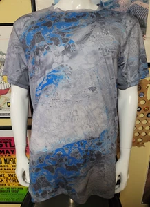 Real Tree Shirt Adult XL Scales Fish Graphic Performance Fishing Shirt Nice - Picture 1 of 3