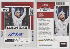 2022 Panini Chronicles UFC Contenders Season Ticket Rafael Fiziev Rookie Auto RC