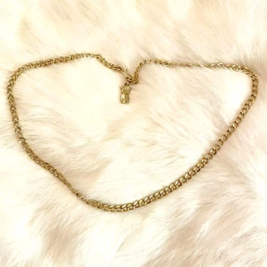 Vintage Emmons Chain Link Necklace Gold Tone Heritage Old Money Signed 6079 - Picture 1 of 10