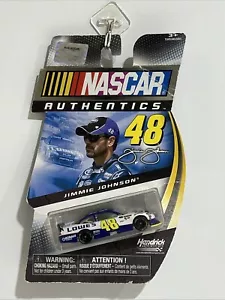 2011 Jimmie Johnson #48 Lowe’s 1/64 NASCAR Authentics Diecast NEW ON CARD - Picture 1 of 6