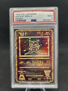 Pokemon Japanese Ancient Mew II Holo 1999 Movie Promo PSA 9 Mint - Picture 1 of 2