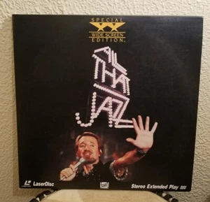 ALL THAT JAZZ Widescreen Vintage LASERDISC Roy Scheider Jessica Lange BOB FOSSE - Picture 1 of 6