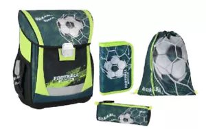 Fussball 4 tlg. Set Tornister Schulranzen Federtasche Turnbeutel Schlamper - Bild 1 von 6