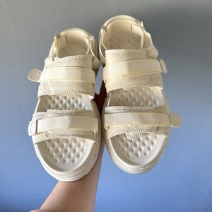 Converse Run Star Utility Sandalen Herren Größe 11 Damen 12 Schuhe Egret Chick Taylor - Bild 1 von 9