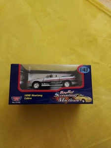 1998 Ford Mustang Cobra Motor Max Diecast Car 1/43 Scale No. 73750 NIB - Picture 1 of 4