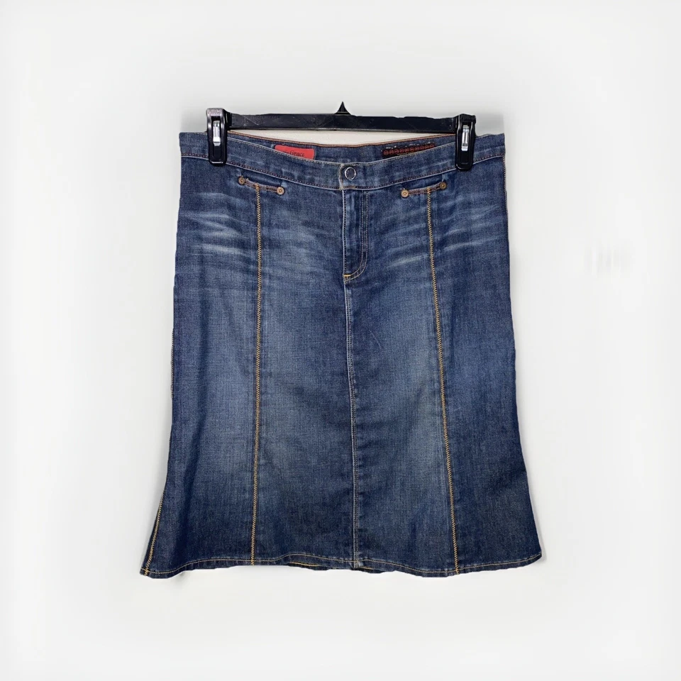 Falda vaquera AG Adriano Goldschmied talla 31/12 The Grace retro hipster preppy Foto 1 de 4