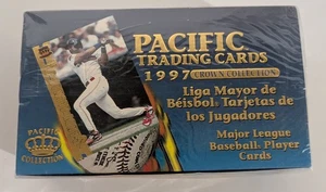 1997 Pacific Crown Collection Baseball FACTORY SEALED HOBBY BOX RARE VTHF - Picture 1 of 3
