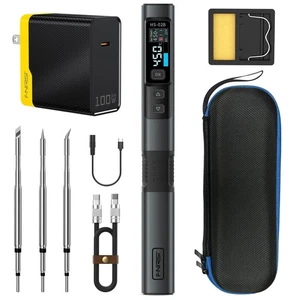 HS-02B 100W Portable Corded Soldering Iron Kit, 2S Fast Heating, 212-842℉, Pr... - Picture 1 of 8