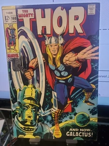 The Mighty Thor #160 (Marvel January 1969) LOOKS GOOD/ LIGHT WEAR / FEW CUFFS - Picture 1 of 2
