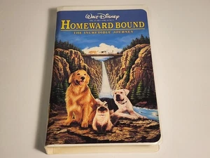 Homeward Bound The Incredible Journey VHS clamshell Walt Disney Home Video Dog - Picture 1 of 6