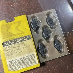 DPGR 432 KC935 KENNAMETAL *** 5 INSERTS *** FACTORY PACK (E42) - Picture 1 of 3